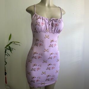 Bodycon Butterfly Dress